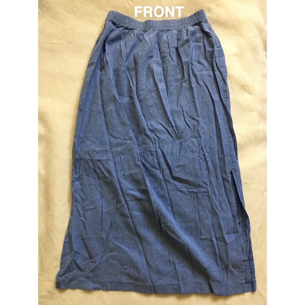 Light Blue Skirt//Ankle Length